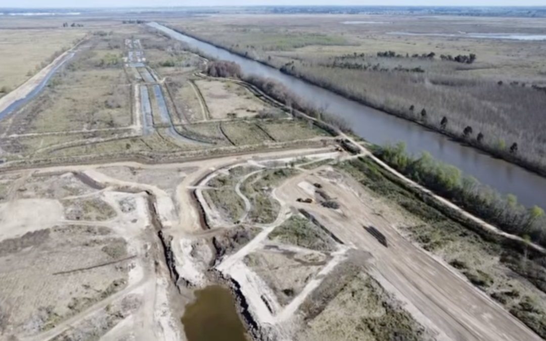 Avances de las obras de infraestructura en Bahías del Paraná